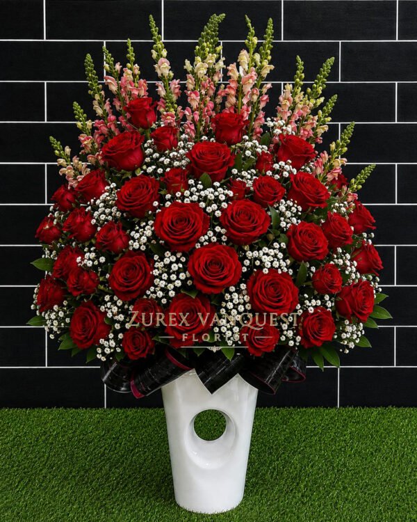 Zurex Vanquest Florist | Bunga Meja Mawar Jakarta