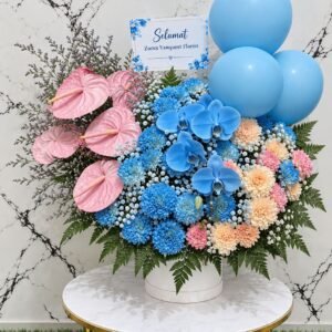 Bunga Meja Pastel Jakarta