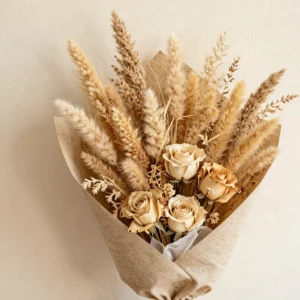 Buket Bunga Kering Autumn Warmth
